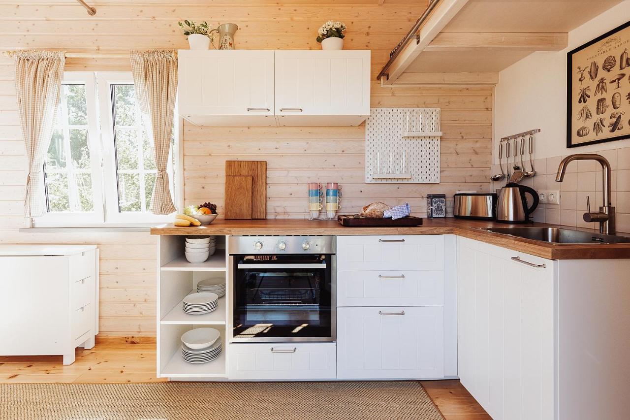 Tinyhouse Am Obsthain Poseritz Ngoại thất bức ảnh